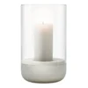 Calma stormlykta Ø12 cm, Light grey