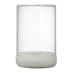 Calma stormlykta Ø15 cm, Light grey