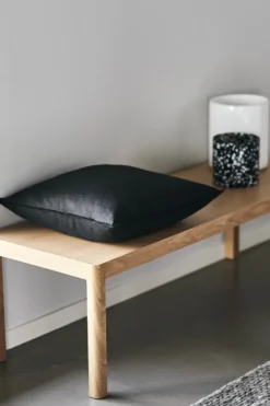 Calm kuddfodral linne 50x50 cm, Carbon
