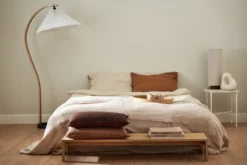 Calm kuddfodral linne 40x60 cm, Chocolate Brown