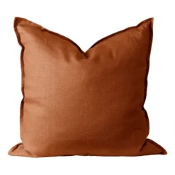 Calm kuddfodral linne 50x50 cm, Rust