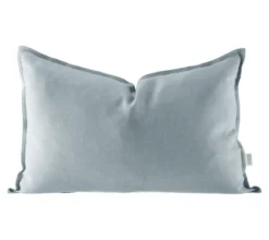Calm kuddfodral linne 40x60 cm, Sky Blue