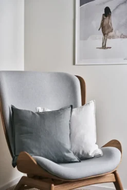Calm kuddfodral linne 50x50 cm, White