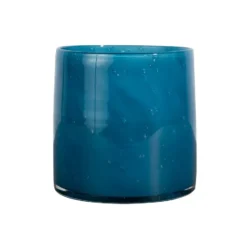 Calore ljuslykta-vas M Ø15 cm, Petrol