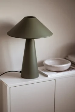 Cannes bordslampa, Grön