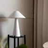 Cannes bordslampa, Vit