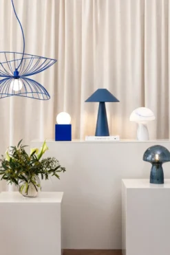 Cannes bordslampa, Blå
