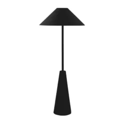 Cannes golvlampa portabel, Svart