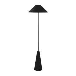 Cannes golvlampa portabel, Svart