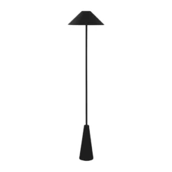 Cannes golvlampa portabel, Svart