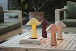 Cannes portabel bordslampa, Havregul