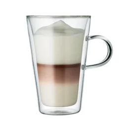 Canteen dubbelväggigt glas med handtag 2-pack, 40 cl