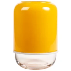 Capsule justerbar vas 18-28 cm, Gul-klar