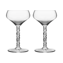 Carat cocktailglas 2-pack, Klar