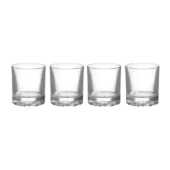 Carat double old fashioned glas 28 cl 4-pack, Klar