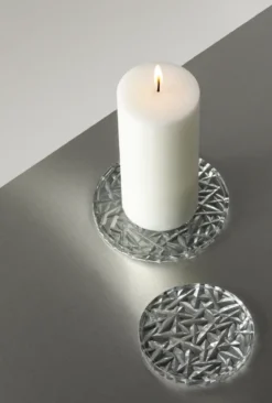 Carat glasunderlägg Ø10 cm 2-pack, Klar