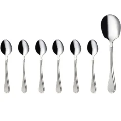 Carina dessertset 7 delar, Rostfritt stål