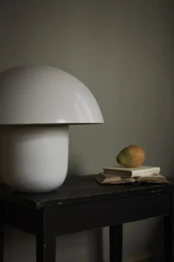 Carl-Johan bordslampa Ø50 cm, vit