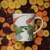 Carrot mugg, 28 cl, med handtag