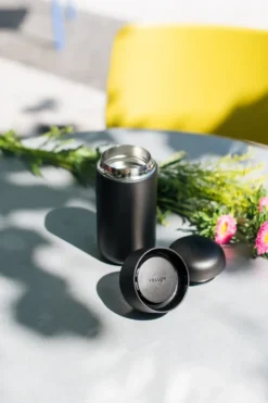 Carter termosmugg med stänkskydd 35 cl, Matte black