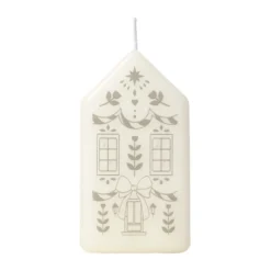 Casa blockljus, White-Silver