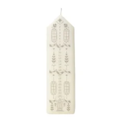 Casa kalenderljus, White-Silver