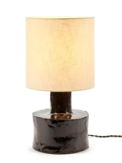 Catherine bordslampa 47 cm, Black-white