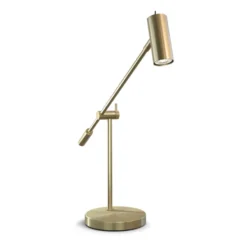 Cato bordslampa 48,5 cm, Blankslipad mässing