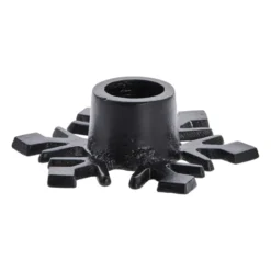 Caville ljusstake snöflinga 9,5 cm, black
