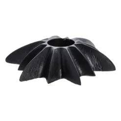 Caville ljusstake stjärna 9,5 cm, Black