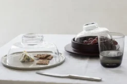 Cena högt glas Ø8,5 cm, Smokey Grey