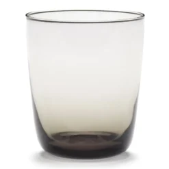 Cena högt glas Ø8,5 cm, Smokey Grey