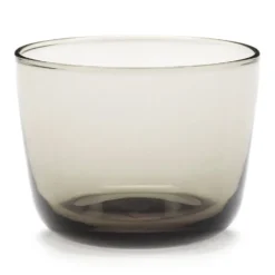 Cena lågt glas Ø8,5 cm, Smokey Grey