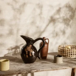 Ceramic flätad skål, Cashmere