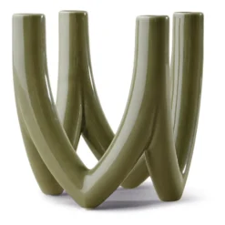 Chandelier ljusstake no. 56, Olive green