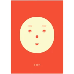 Cheeky Feeling poster, 30x40 cm