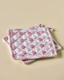 Chef grytlappar 2-pack, Röd