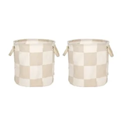 Chess förvaringskorgar medium 2-pack, Clay-offwhite