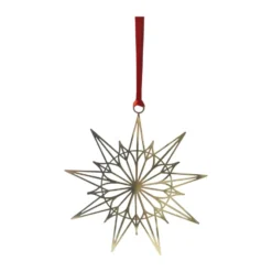 Christmas star dekorationshänge, Guld