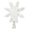 Christmas star toppstjärna, White