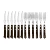 Churrasco Biffbestick 12 delar, Brun-blank