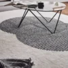 Circles ullmatta naturvit, 200x300 cm