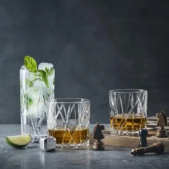 City whiskeystenar 4-pack, rostfritt stål