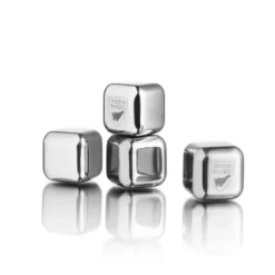 City whiskeystenar 4-pack, rostfritt stål