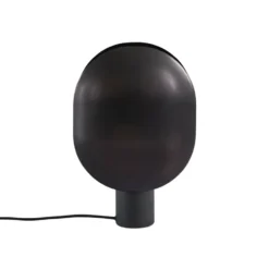 Clam bordslampa 43,5 cm, Burned black