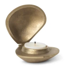 Clam ljuslykta, Brass