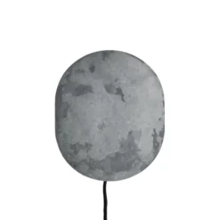 Clam vägglampa 26 cm, Oxiderad