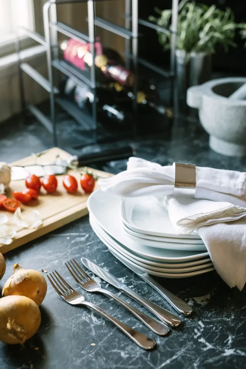 Classic bestickset rostfritt stål, 60 delar