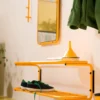Classic skohylla 120 cm, Sun yellow