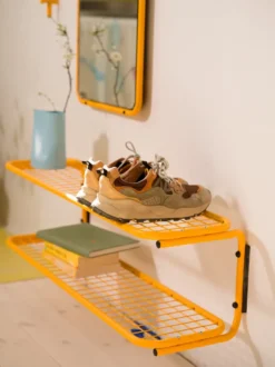 Classic skohylla 100 cm, Sun yellow